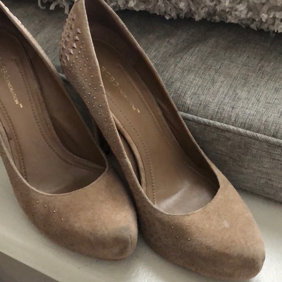 BCBG Generation suede studded heels - Picture 5 of 6